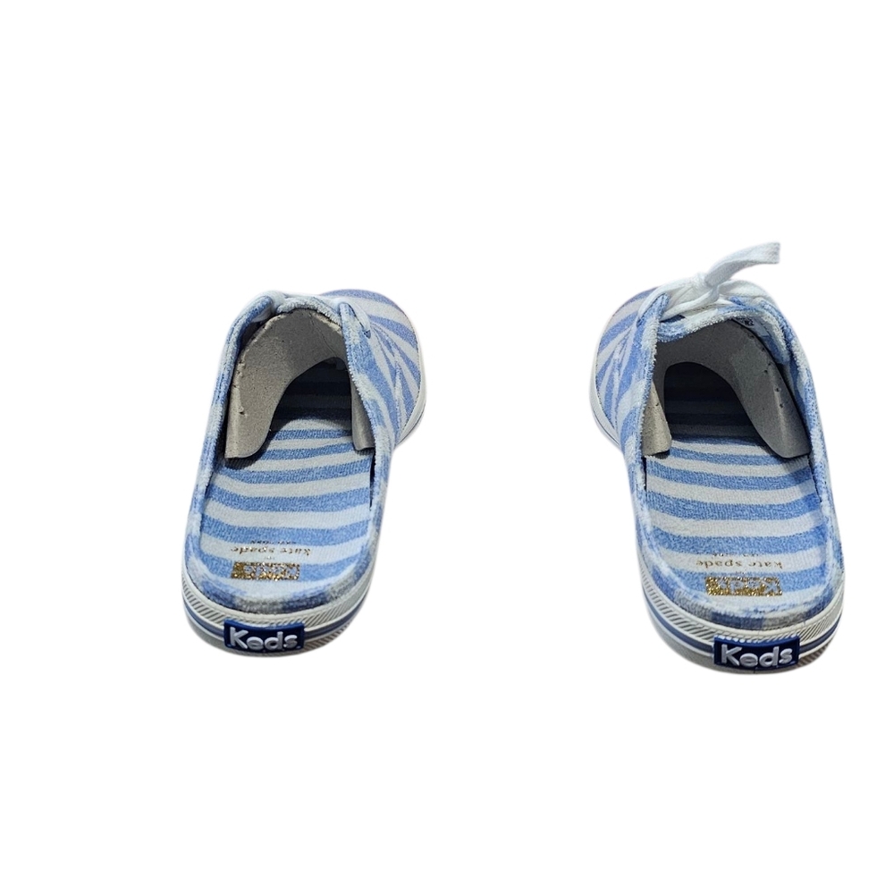 Keds for Kate Spade Moxie Mule Blue and White  Sneakers - Picture 3 of 8